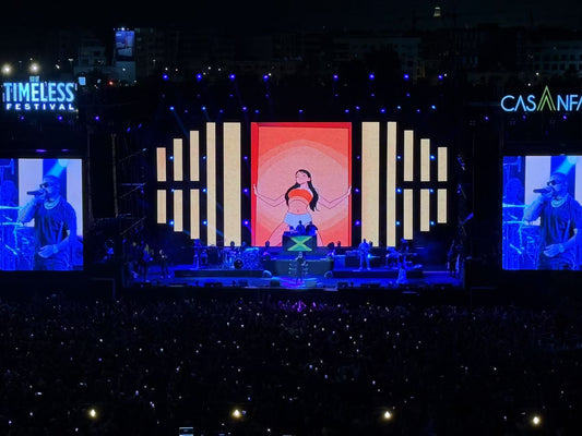 MITEK Lights to the concert show in Africa